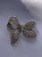 'Diamond' Bow Pin Brooch Carousel 2