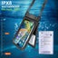NEW Large Double Space Waterproof Phone Pouch Waterproof Phone Lanyard Case Carousel 1
