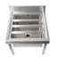 Vogue Stainless Steel Mop Sink Carousel 4