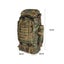 Goslash Picks 80l Military Tactical Backpack Rucksack Hiking Camping Outdoor ... Carousel 3