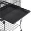 Open Top Metal Parrot Cage Bird Cage Carousel 4