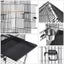 Open Top Metal Parrot Cage Bird Cage Carousel 5