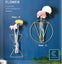 Brand New Hanging baskets plant pot vase *Clearance* Carousel 6