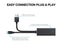 Ethernet Adapter for Fire TV Stick, Chromecast Ultra / 2/1 / Audio Carousel 10