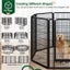 24 Panels Heavy Duty Dog pen Carousel 3