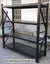 2.4m High Black Racking Shelving 2L x 2.4H x 0.6D Premium Quality Carousel 3