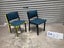 D462 C8 - 2x Steel Framed Chairs Carousel 4