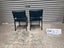 D462 C8 - 2x Steel Framed Chairs Carousel 8