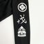 EVISU Custom Made - Black Hooded Sweatshirt Carousel 9