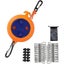 Portable Windproof Non-slip Retractable Punch-free Clothesline For Outdoor Trave Carousel 1