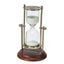 Hourglass Brass Vintage 15 Minute Glass For Home Desk Office Wedding Decorativ Carousel 1