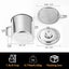 Bacon Grease Container With Stainless Steel Grease Strainer - Pan Grease Holder Carousel 3