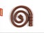 Lego Indiana Jones Coiled Whip - Reddish Brown - U Carousel 1