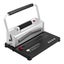 New Coil Spiral Binding Machine Book Maker Electric 46-Hole 100 Binding Spines Carousel 10