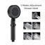 Shower Head 5 Mode One-key Stop Water Shower Head Water Saving Shower Head Bat Carousel 4