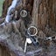 Keychain Spinner Fidget Ring Toy Key Spinner Spinning Keychain Fidget Keychain Carousel 4