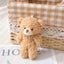 Bear Plush Dolls Toys Girl Kawaii Cartoon Bear Stuffed Toys Bag Pendent Cute A Carousel 4