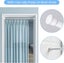 Telescopic Curtain Rod - Extendable Shower Rod Without Drilling - Adjustable for Carousel 3
