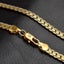 New 18k Snake Style Gold Silver Plated Necklace Chain Length 50mm Width 5mm Carousel 3
