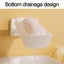 Self Draining Plastic Soap Dish Holder With Suction Cup - Portable Soap Tray Carousel 5
