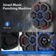 Centra Punching Box Music Machine Training Bluetooth 8 OZ Boxing Glove Black Carousel 3