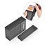 Cigarette Case Smoke Tobacco Box Plastic Holder w/Electric Lighter Carousel 4