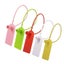 Green Cable Tie Tags 100pcs Self-locking Plastic Cable Tie Tags Brand Tag Clot Carousel 3