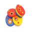 Children Float Discs Armbands 6 Pcs Kids Float Discs Arm Bands Swimming Float Carousel 1
