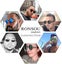 Round Sunglasses Steampunk Style Round Vintage Polarized Sunglasses Retro Eyewea Carousel 3
