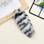 Fluffy Faux Fur Fox Tail Keychain Keychain Pendant Bag Pendant Cosplay Tail Carousel 9