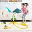 Step On The Sky Rocket Artillery Stunt Plane Launch Toy Eva Foam Cotton Outdoo Carousel 3