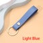 Fashion PU Leather Keychain Business Gift Leather Key Chain Men Women Keyring Carousel 10