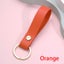 Fashion PU Leather Keychain Business Gift Leather Key Chain Men Women Keyring Carousel 15