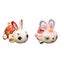 Cute Doll Chinese Wind Rabbit Doll Plush Toy Simulation Little White Rabbit Do Carousel 3
