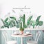 Plant Green Leaf Wall Stickers - Removable Self-adhesive Decor For Living Room A Carousel 5