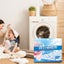 90Pcs Nano Super Soap Sheets Clothes Fabric Washing Hot Laundry Detergent Carousel 10