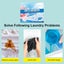 90Pcs Nano Super Soap Sheets Clothes Fabric Washing Hot Laundry Detergent Carousel 11