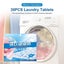 90Pcs Nano Super Soap Sheets Clothes Fabric Washing Hot Laundry Detergent Carousel 12