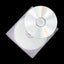 400pcs Premium White CD DVD Double Sided Plastic Sleeves Holds 2 discs Carousel 11