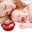 Funny Baby Pacifier Buck Teeth Pacifier Fake Big Teeth Pacifier Soft Pacifiers Carousel 4