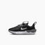 Nike Run Flow PS Black White Iron Grey Kids Preschool Road Running DR0471-001 Carousel 2