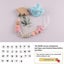 Pacifier Chain Pacifier Clip With Baby Girl's Personalized Name. Silicone Bead Carousel 2