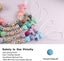 Pacifier Chain Pacifier Clip With Baby Girl's Personalized Name. Silicone Bead Carousel 4