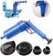 Air Drain Unblocker - Sink, Bath, Toilet Plunger Tool, Air Blaster for Pipe Clog Carousel 3