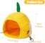 Pineapple Hammock Soft Hamster House Bed Small Animals Hamster Hanging House C Carousel 3