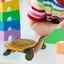 Animal Model Simulation Tortoise Desktop Ornament Kid Present Educational Mode Carousel 5