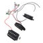 guitar pickup set Electric Guitar Pickup with Tone Volume Harness Double Coil Carousel 6