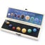 Nine Planets Natural Crystal Ball Solar System Rock Quartz Stones Beads Healin Carousel 1