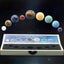 Nine Planets Natural Crystal Ball Solar System Rock Quartz Stones Beads Healin Carousel 3