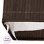 Bamboo Laundry Bin Rectangular Dark Brown Xaxixl Carousel 2